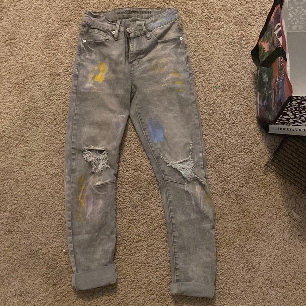 Rue21 Skinny painters jeans